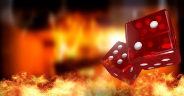 jawa account dashboard on phone showing Dice Game balance, deposit options including QRIS and DANA